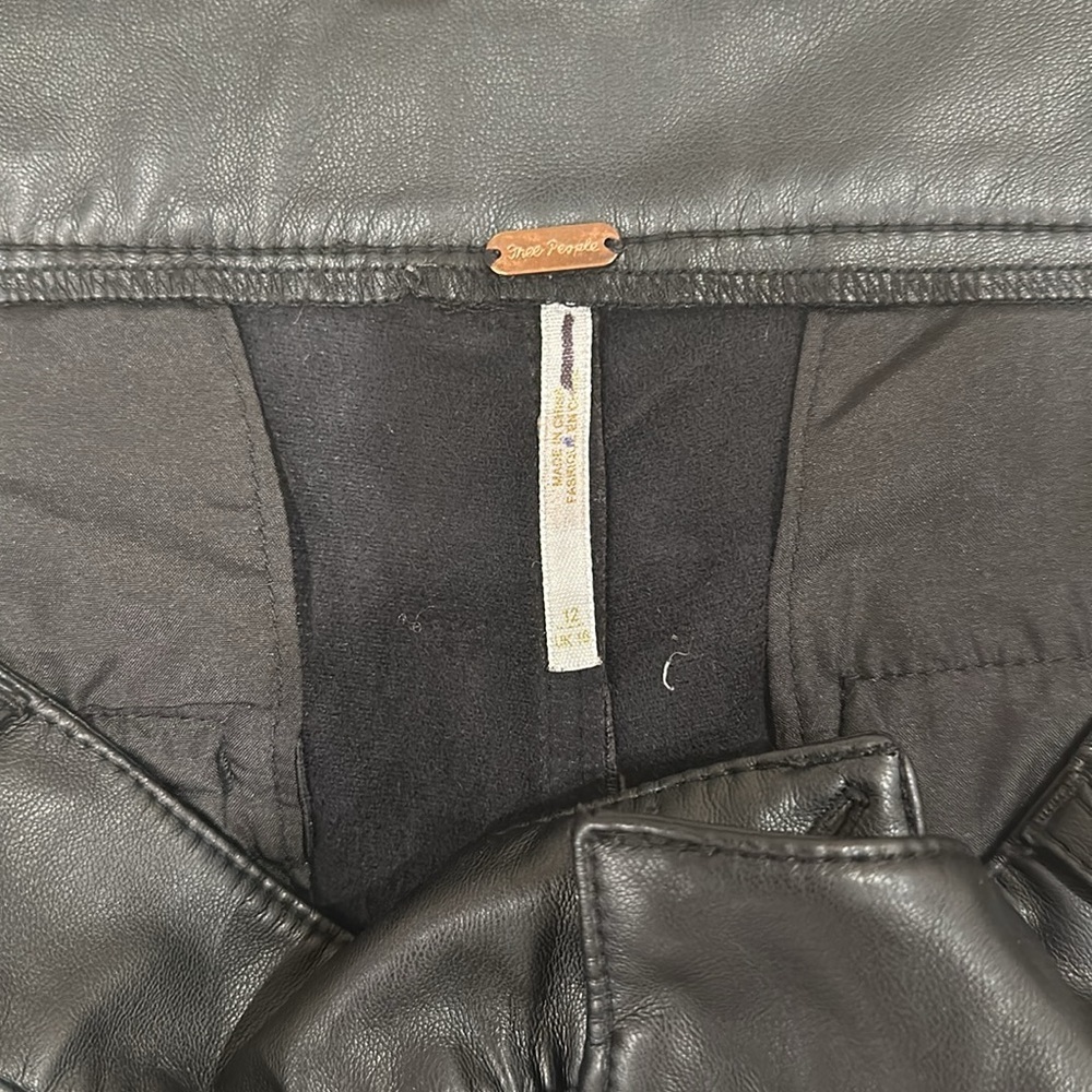 Free People Black Flare Pants - Picture 7 of 8